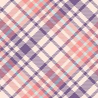 Tartan Plaid Pattern Seamless. Scottish Tartan Seamless Pattern. Template for Design Ornament. Seamless Fabric Texture. Illustration vector