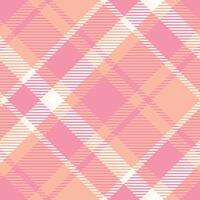 Tartan Plaid Seamless Pattern. Scottish Plaid, Seamless Tartan Illustration Set for Scarf, Blanket, Other Modern Spring Summer Autumn Winter Holiday Fabric Print. vector