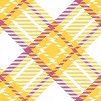 Tartan Plaid Pattern Seamless. Classic Scottish Tartan Design. Traditional Scottish Woven Fabric. Lumberjack Shirt Flannel Textile. Pattern Tile Swatch Included. vector