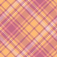 Plaids Pattern Seamless. Gingham Patterns for Scarf, Dress, Skirt, Other Modern Spring Autumn Winter Fashion Textile Design. vector