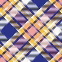 Scottish Tartan Plaid Seamless Pattern, Checker Pattern. Template for Design Ornament. Seamless Fabric Texture. Illustration vector