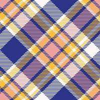 Scottish Tartan Plaid Seamless Pattern, Checker Pattern. Template for Design Ornament. Seamless Fabric Texture. Illustration vector