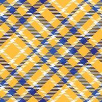 Scottish Tartan Plaid Seamless Pattern, Checkerboard Pattern. Seamless Tartan Illustration Set for Scarf, Blanket, Other Modern Spring Summer Autumn Winter Holiday Fabric Print. vector