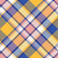 Scottish Tartan Plaid Seamless Pattern, Checker Pattern. for Shirt Printing,clothes, Dresses, Tablecloths, Blankets, Bedding, Paper,quilt,fabric and Other Textile Products. vector