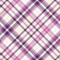 Scottish Tartan Plaid Seamless Pattern, Tartan Seamless Pattern. Template for Design Ornament. Seamless Fabric Texture. Illustration vector