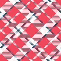 Tartan Plaid Pattern Seamless. Traditional Scottish Checkered Background. Traditional Scottish Woven Fabric. Lumberjack Shirt Flannel Textile. Pattern Tile Swatch Included. vector