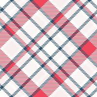 Tartan Plaid Pattern Seamless. Traditional Scottish Checkered Background. Template for Design Ornament. Seamless Fabric Texture. Illustration vector