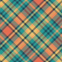 Scottish Tartan Plaid Seamless Pattern, Checker Pattern. for Scarf, Dress, Skirt, Other Modern Spring Autumn Winter Fashion Textile Design. vector