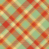 Scottish Tartan Plaid Seamless Pattern, Gingham Patterns. Traditional Scottish Woven Fabric. Lumberjack Shirt Flannel Textile. Pattern Tile Swatch Included. vector