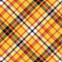 Scottish Tartan Plaid Seamless Pattern, Abstract Check Plaid Pattern. Traditional Scottish Woven Fabric. Lumberjack Shirt Flannel Textile. Pattern Tile Swatch Included. vector