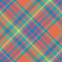 Scottish Tartan Plaid Seamless Pattern, Classic Plaid Tartan. Seamless Tartan Illustration Set for Scarf, Blanket, Other Modern Spring Summer Autumn Winter Holiday Fabric Print. vector