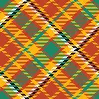 Scottish Tartan Plaid Seamless Pattern, Abstract Check Plaid Pattern. Seamless Tartan Illustration Set for Scarf, Blanket, Other Modern Spring Summer Autumn Winter Holiday Fabric Print. vector