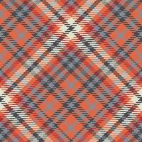 Tartan Pattern Seamless. Sweet Plaid Patterns Template for Design Ornament. Seamless Fabric Texture. vector