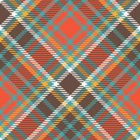Tartan Pattern Seamless. Sweet Checker Pattern Seamless Tartan Illustration Set for Scarf, Blanket, Other Modern Spring Summer Autumn Winter Holiday Fabric Print. vector