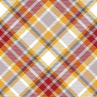 Tartan Pattern Seamless. Pastel Classic Pastel Scottish Tartan Design. Traditional Pastel Scottish Woven Fabric. Lumberjack Shirt Flannel Textile. Pattern Tile Swatch Included. vector