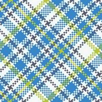 Plaids Pattern Seamless. Classic Scottish Tartan Design. Traditional Scottish Woven Fabric. Lumberjack Shirt Flannel Textile. Pattern Tile Swatch Included. vector