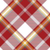 Tartan Seamless Pattern. Sweet Checker Pattern Traditional Scottish Woven Fabric. Lumberjack Shirt Flannel Textile. Pattern Tile Swatch Included. vector