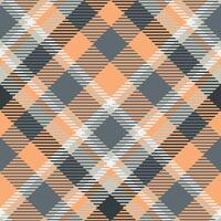 Tartan Seamless Pattern. Sweet Pastel Plaids Pattern Seamless Tartan Illustration Set for Scarf, Blanket, Other Modern Spring Summer Autumn Winter Holiday Fabric Print. vector