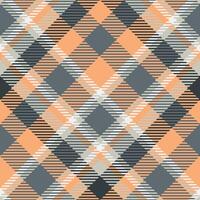 Tartan Seamless Pattern. Sweet Pastel Plaids Pattern Seamless Tartan Illustration Set for Scarf, Blanket, Other Modern Spring Summer Autumn Winter Holiday Fabric Print. vector