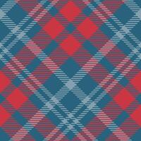 Tartan Seamless Pattern. Tartan Plaid Seamless Pattern. Template for Design Ornament. Seamless Fabric Texture. vector