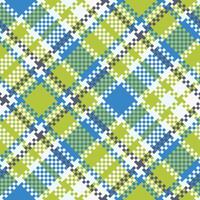 Plaids Pattern Seamless. Traditional Scottish Checkered Background. Flannel Shirt Tartan Patterns. Trendy Tiles for Wallpapers. vector