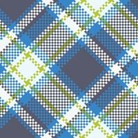 Plaids Pattern Seamless. Traditional Scottish Checkered Background. Template for Design Ornament. Seamless Fabric Texture. vector