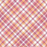 Plaids Pattern Seamless. Gingham Patterns Traditional Scottish Woven Fabric. Lumberjack Shirt Flannel Textile. Pattern Tile Swatch Included. vector