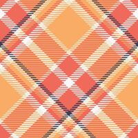 Plaid Pattern Seamless. Checkerboard Pattern Traditional Scottish Woven Fabric. Lumberjack Shirt Flannel Textile. Pattern Tile Swatch Included. vector