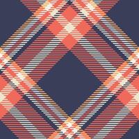 Plaid Pattern Seamless. Checker Pattern Seamless Tartan Illustration Set for Scarf, Blanket, Other Modern Spring Summer Autumn Winter Holiday Fabric Print. vector