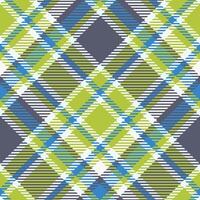 Plaids Pattern Seamless. Traditional Scottish Checkered Background. Template for Design Ornament. Seamless Fabric Texture. vector