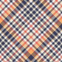 Plaid Pattern Seamless. Checkerboard Pattern Seamless Tartan Illustration Set for Scarf, Blanket, Other Modern Spring Summer Autumn Winter Holiday Fabric Print. vector