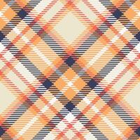 Plaid Pattern Seamless. Checkerboard Pattern Template for Design Ornament. Seamless Fabric Texture. vector