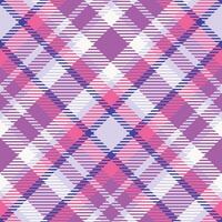 Plaid Pattern Seamless. Gingham Patterns Template for Design Ornament. Seamless Fabric Texture. vector