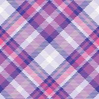 Plaid Pattern Seamless. Classic Plaid Tartan Template for Design Ornament. Seamless Fabric Texture. vector