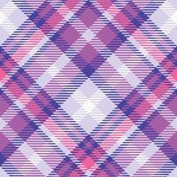 Plaid Pattern Seamless. Classic Plaid Tartan Template for Design Ornament. Seamless Fabric Texture. vector