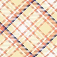 Plaid Pattern Seamless. Traditional Scottish Checkered Background. Seamless Tartan Illustration Set for Scarf, Blanket, Other Modern Spring Summer Autumn Winter Holiday Fabric Print. vector