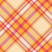 Plaid Pattern Seamless. Traditional Scottish Checkered Background. Flannel Shirt Tartan Patterns. Trendy Tiles for Wallpapers. vector