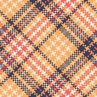 Plaid Pattern Seamless. Checkerboard Pattern for Scarf, Dress, Skirt, Other Modern Spring Autumn Winter Fashion Textile Design. vector