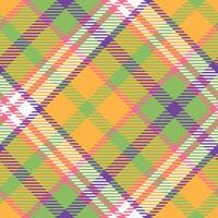 Plaid Patterns Seamless. Gingham Patterns for Scarf, Dress, Skirt, Other Modern Spring Autumn Winter Fashion Textile Design. vector