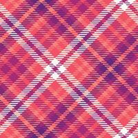 Scottish Tartan Pattern. Plaids Pattern Seamless Template for Design Ornament. Seamless Fabric Texture. vector