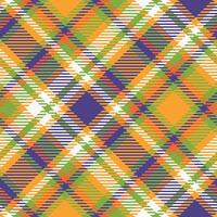 Scottish Tartan Pattern. Plaid Pattern Seamless Template for Design Ornament. Seamless Fabric Texture. vector