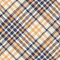 Plaid Pattern Seamless. Tartan Seamless Pattern Traditional Scottish Woven Fabric. Lumberjack Shirt Flannel Textile. Pattern Tile Swatch Included. vector