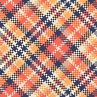 Plaid Pattern Seamless. Tartan Seamless Pattern Seamless Tartan Illustration Set for Scarf, Blanket, Other Modern Spring Summer Autumn Winter Holiday Fabric Print. vector