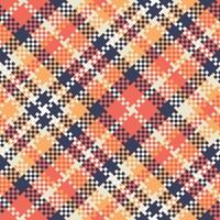 Plaid Pattern Seamless. Tartan Seamless Pattern Seamless Tartan Illustration Set for Scarf, Blanket, Other Modern Spring Summer Autumn Winter Holiday Fabric Print. vector