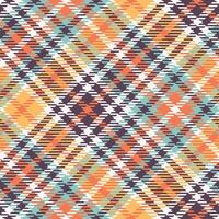 Scottish Tartan Pattern. Tartan Seamless Pattern Seamless Tartan Illustration Set for Scarf, Blanket, Other Modern Spring Summer Autumn Winter Holiday Fabric Print. vector