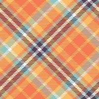 Scottish Tartan Pattern. Checkerboard Pattern Template for Design Ornament. Seamless Fabric Texture. vector