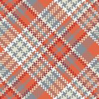 Tartan Pattern Seamless. Sweet Plaid Pattern Flannel Shirt Tartan Patterns. Trendy Tiles for Wallpapers. vector