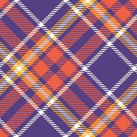 Scottish Tartan Pattern. Classic Plaid Tartan for Scarf, Dress, Skirt, Other Modern Spring Autumn Winter Fashion Textile Design. vector