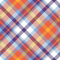 Scottish Tartan Pattern. Scottish Plaid, Seamless Tartan Illustration Set for Scarf, Blanket, Other Modern Spring Summer Autumn Winter Holiday Fabric Print. vector