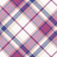 Scottish Tartan Seamless Pattern. Plaid Pattern Seamless Seamless Tartan Illustration Set for Scarf, Blanket, Other Modern Spring Summer Autumn Winter Holiday Fabric Print. vector